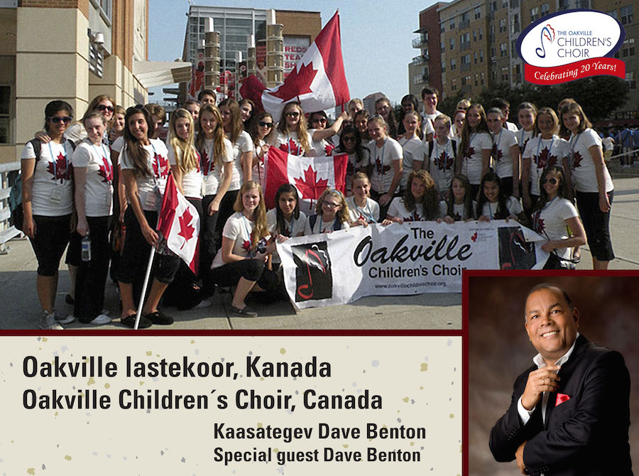 Oakville’i lastekoor ja Dave Benton (2014).